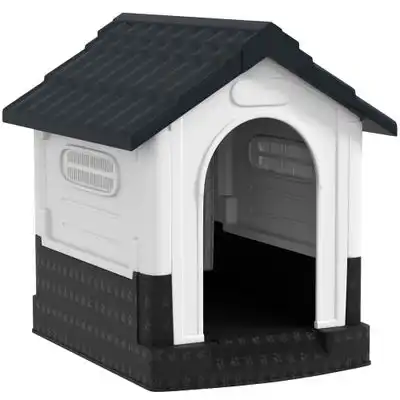 PawHut Caseta para Perro - Gris Oscuro - PawHut - Comparador de precios
