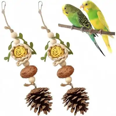 ZooVenture Paquete de 2 juguetes masticables para pájaros - 2 piezas - Zooventure - Comparador de precios