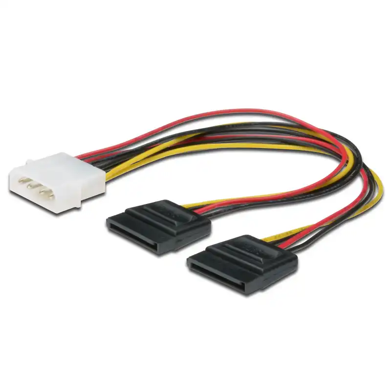 Digitus Duplicador de Alimentación Molex/SATA 0.2cm
