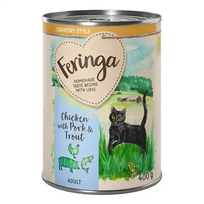 Feringa Menú Country Style 6 x 400 g - Pollo, cerdo, trucha - Feringa - Comparador de precios