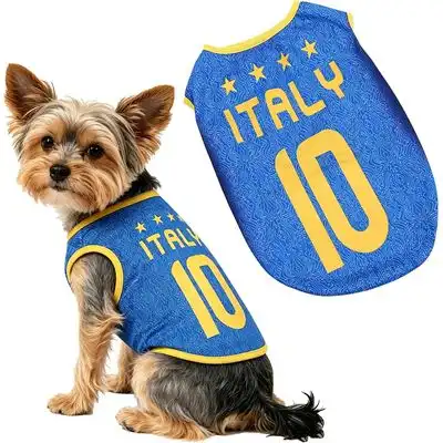 HausPets Camiseta de fútbol para perros - Italia - Italia-3XL - HausPets - Comparador de precios