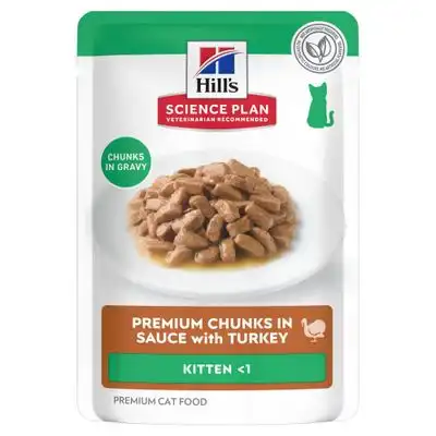 Hill's Science Plan Kitten para gatos - Pavo (12 x 85 g) - Hill's Science Plan - Comparador de precios