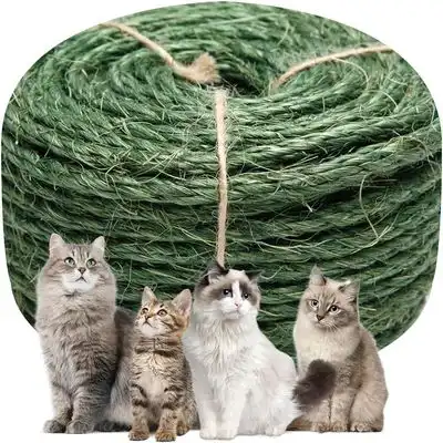 IntiMeg Cuerda de sisal de 6 mm y 10 m para rascadores - 6 mm 10 m - IntiMeg - Comparador de precios