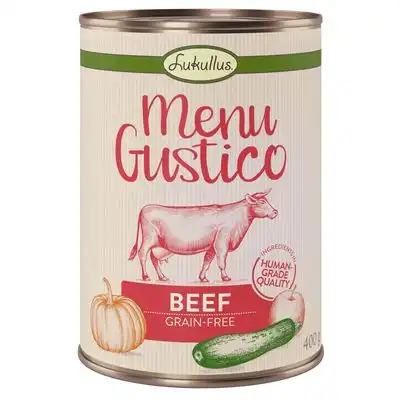 Lukullus Menú Gustico con vacuno - 6 x 400 g - Lukullus - Comparador de precios
