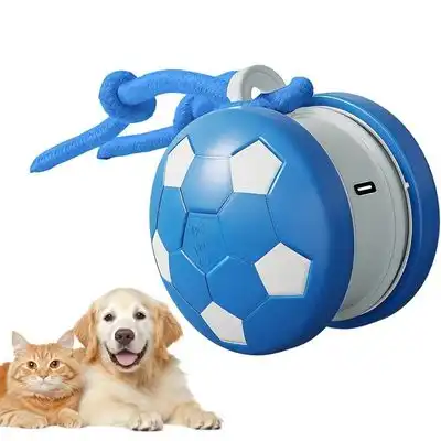 MCBOSON Pelota de juguete para gatos con cuerda, amarilla - Azul - Mcboson - Comparador de precios