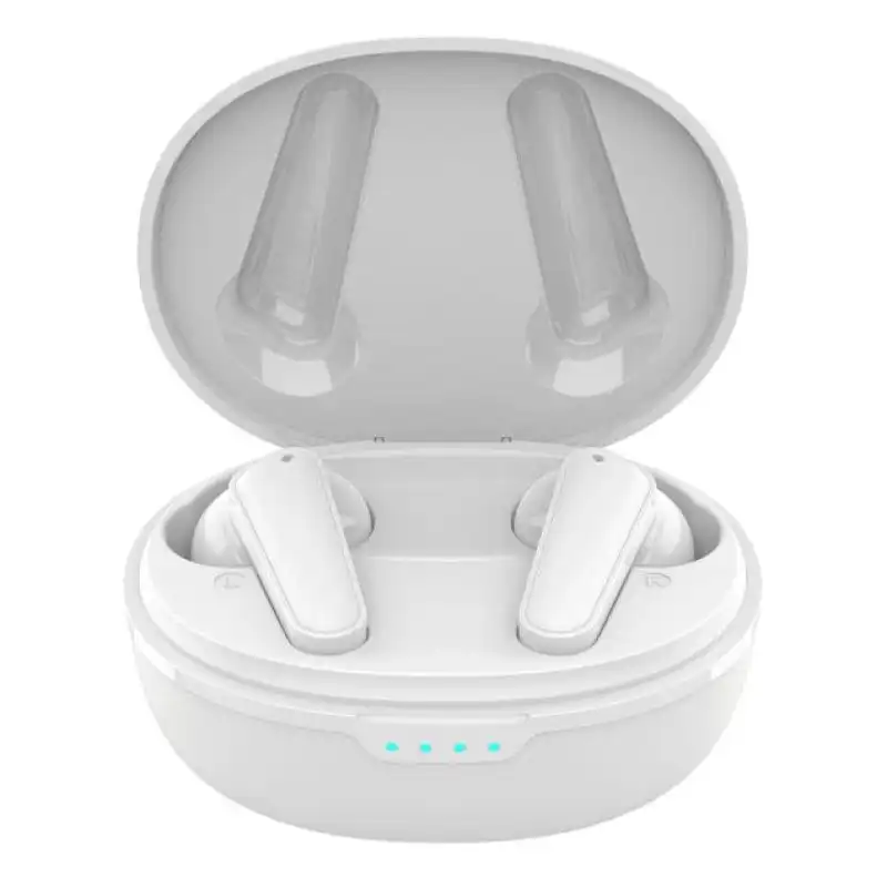 Prixton TWS158 Auriculares Bluetooth Anc + Enc Blancos