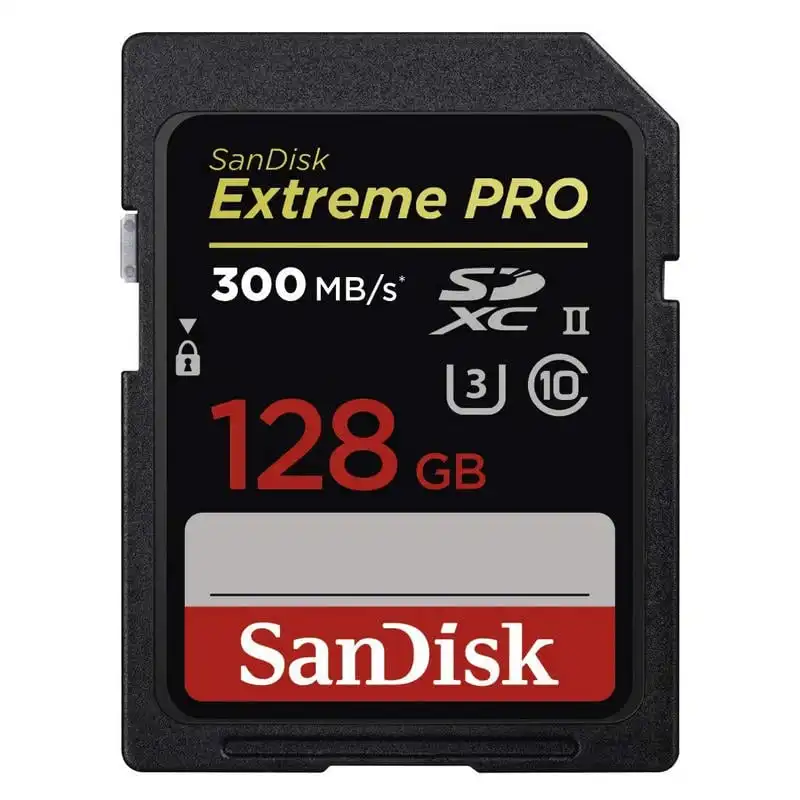 SanDisk Extreme PRO SDHC 128GB Clase 10 U3 UHS-II