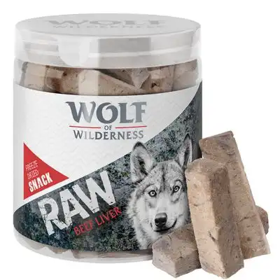 Wolf of Wilderness snacks liofilizados premium - Hígado de vacuno (90 g) - Wolf of Wilderness - Comparador de precios