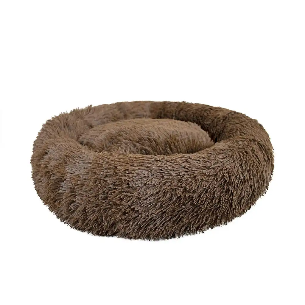 YAGU DESCANSO CUNA DONUT ANTIESTRES MARRON - T-1 52 x 52 x 13 cm - Yagu - Comparador de precios