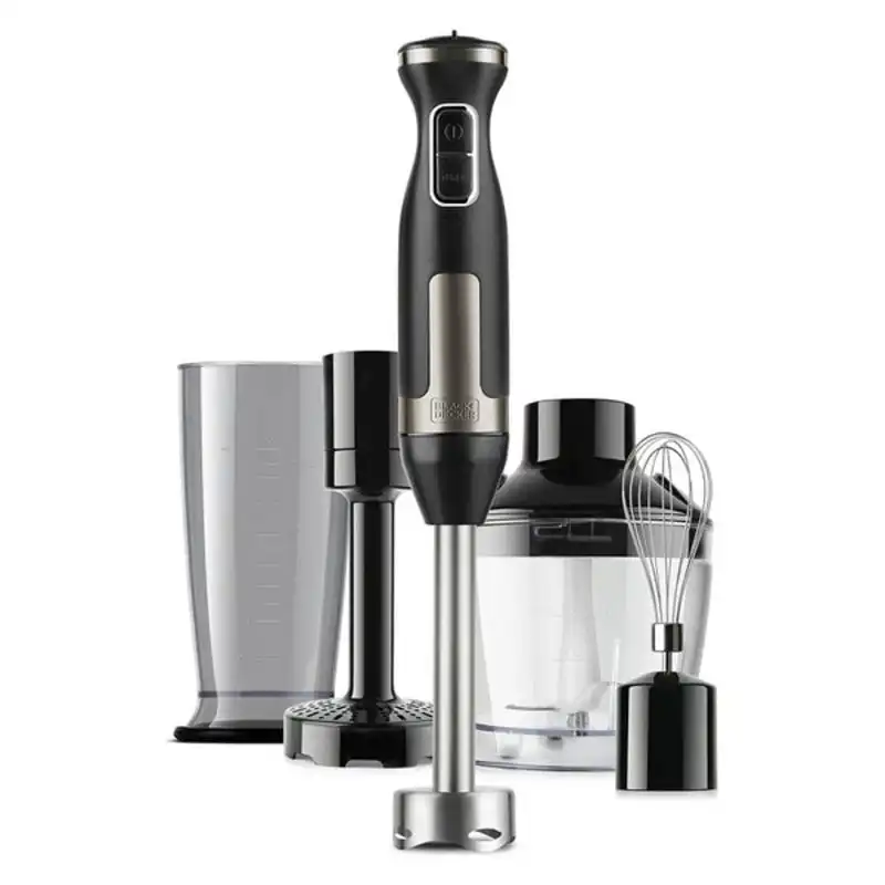 Black & Decker BXHBA1500E Batidora de Mano 1500W Acero Inoxidable