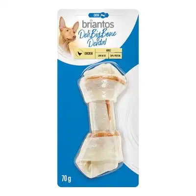 Briantos Deli Bones Dental knotted para perros - 1 x 14 cm (70 g) - briantos - Comparador de precios
