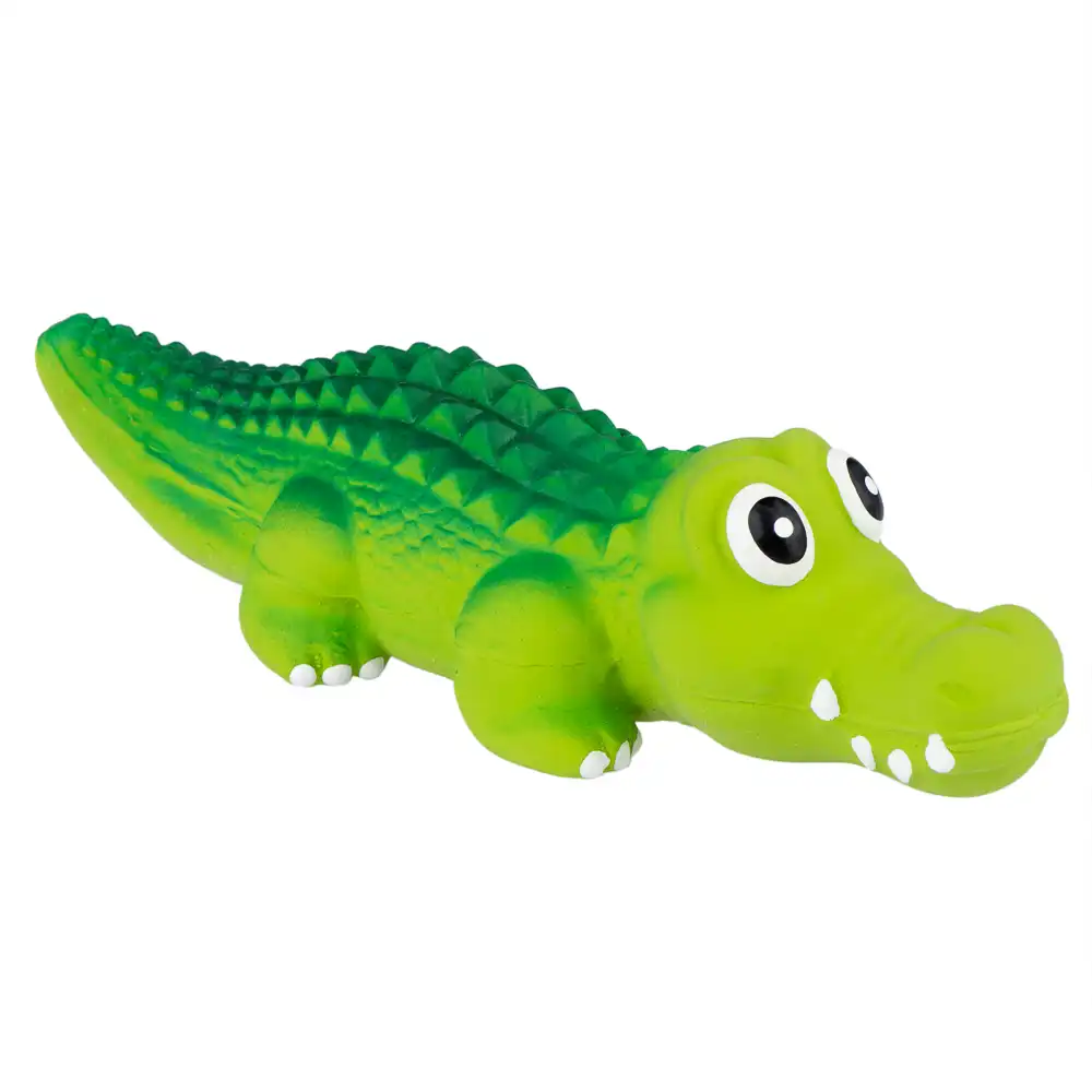 Crocodilo Crocodylus juguete de látex para perros - aprox. 20 x 6 x 5 cm (L x An x Al) - bitiba - Comparador de precios