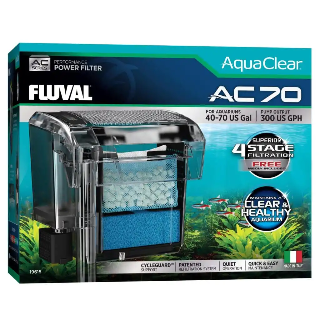 Fluval AquaClear filtro mochila para acuario - Fluval - Comparador de precios