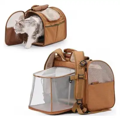 FurryFusion Bolsa elástica para gatos - Marrón - Furry Fusion - Comparador de precios