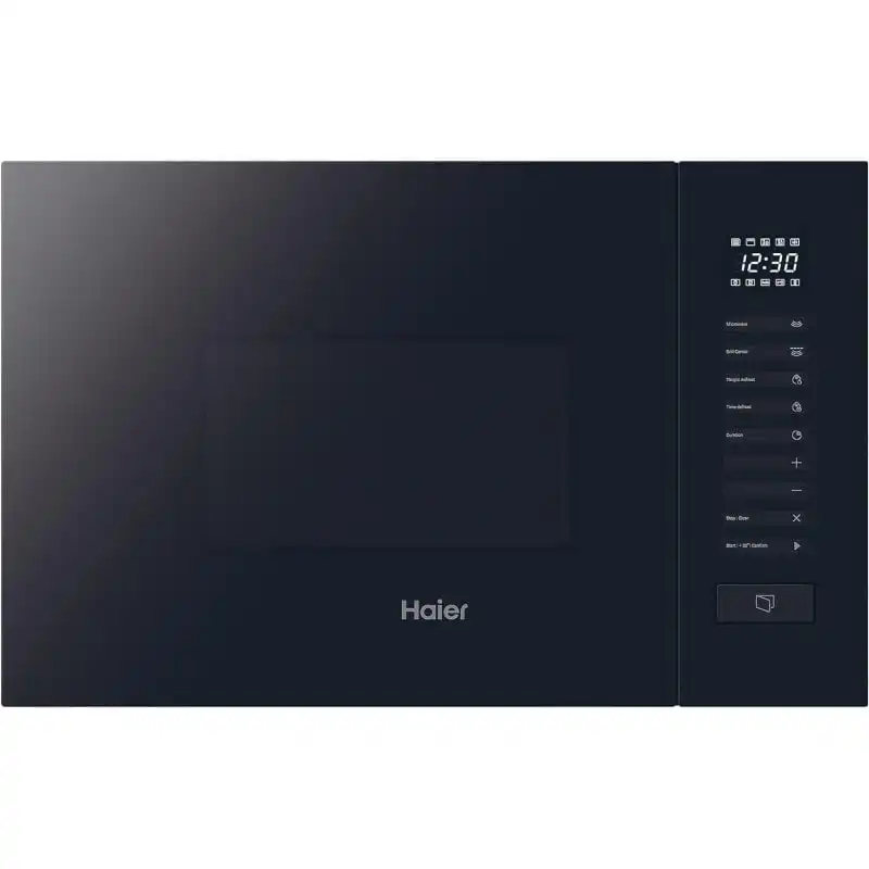 Haier Series 2 HWO38MG2BHXB Microondas Integrable con Grill 25L 1450W Negro
