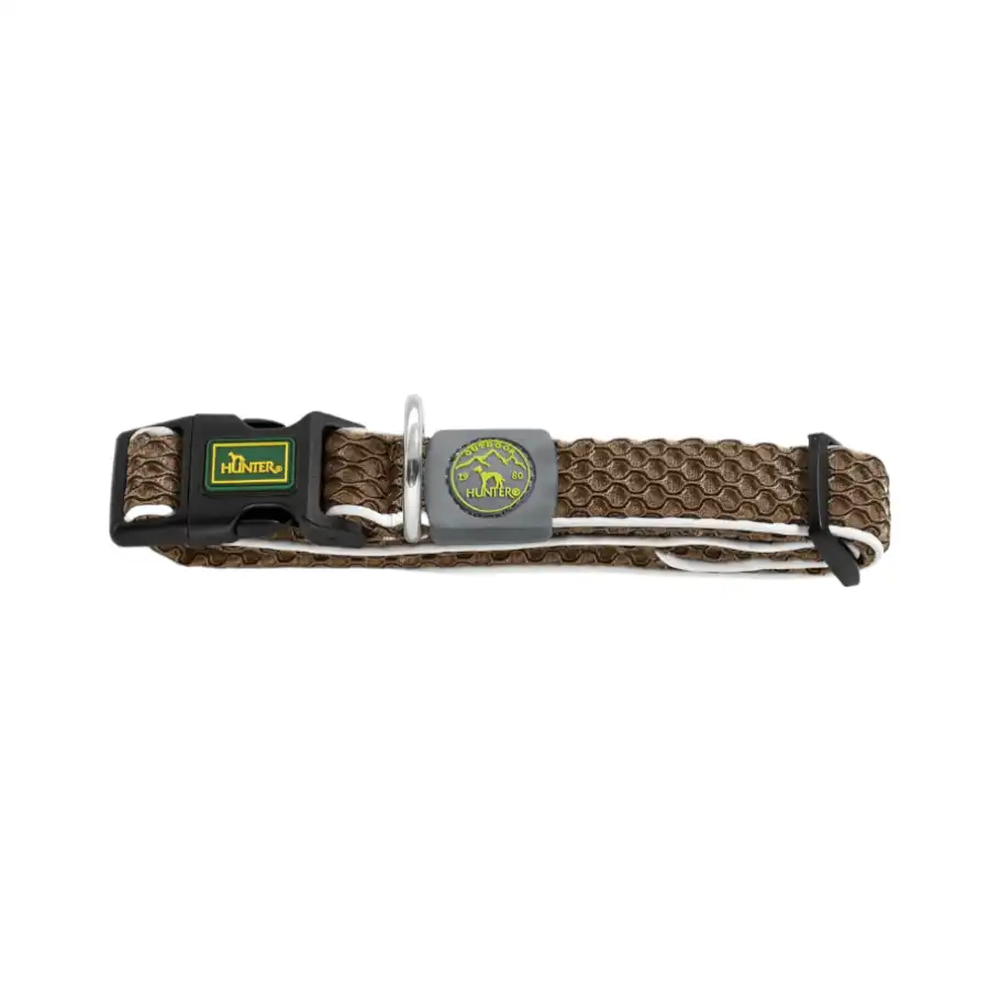 Hunter Hilo Vario Basic Collar marrón para perros