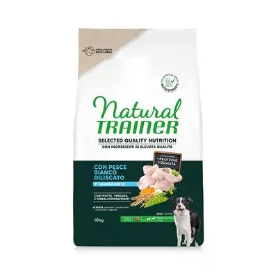 Natural Trainer Selected Quality Nutrition Adult Medium & Maxi pescado blanco - 10 kg - Natural Trainer - Comparador de precios