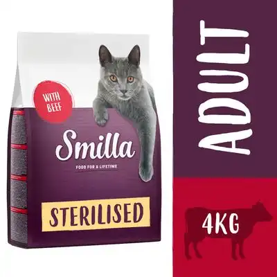 Smilla Adult Sterilised con vacuno - 4 kg - Smilla - Comparador de precios