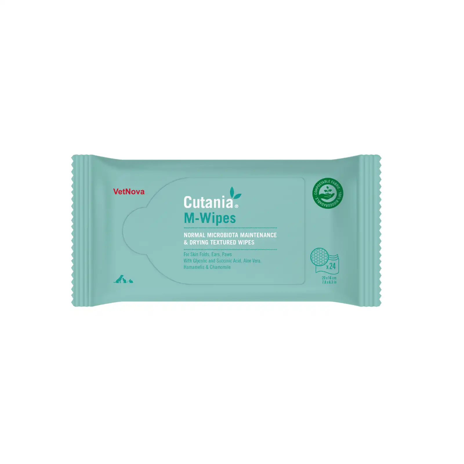 VetNova Cutania M-Wipes para perros y gatos - 24 uds. - VetNova - Comparador de precios