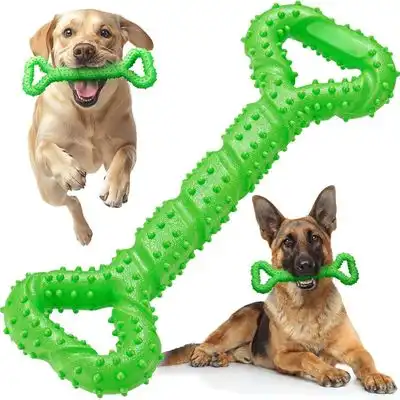 ZooVenture Hueso gigante para perros - Goma, 33 cm, Verde - Verde - Zooventure - Comparador de precios