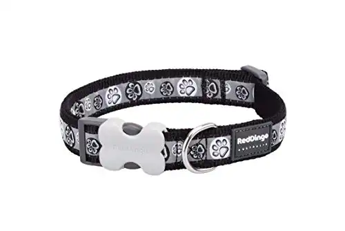 Collar para perros Paw Negro L