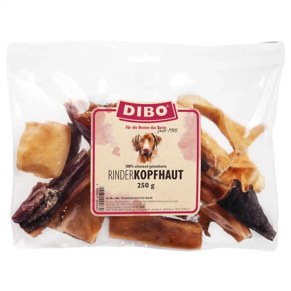 DIBO Cuero cabelludo de vacuno  - 250 g