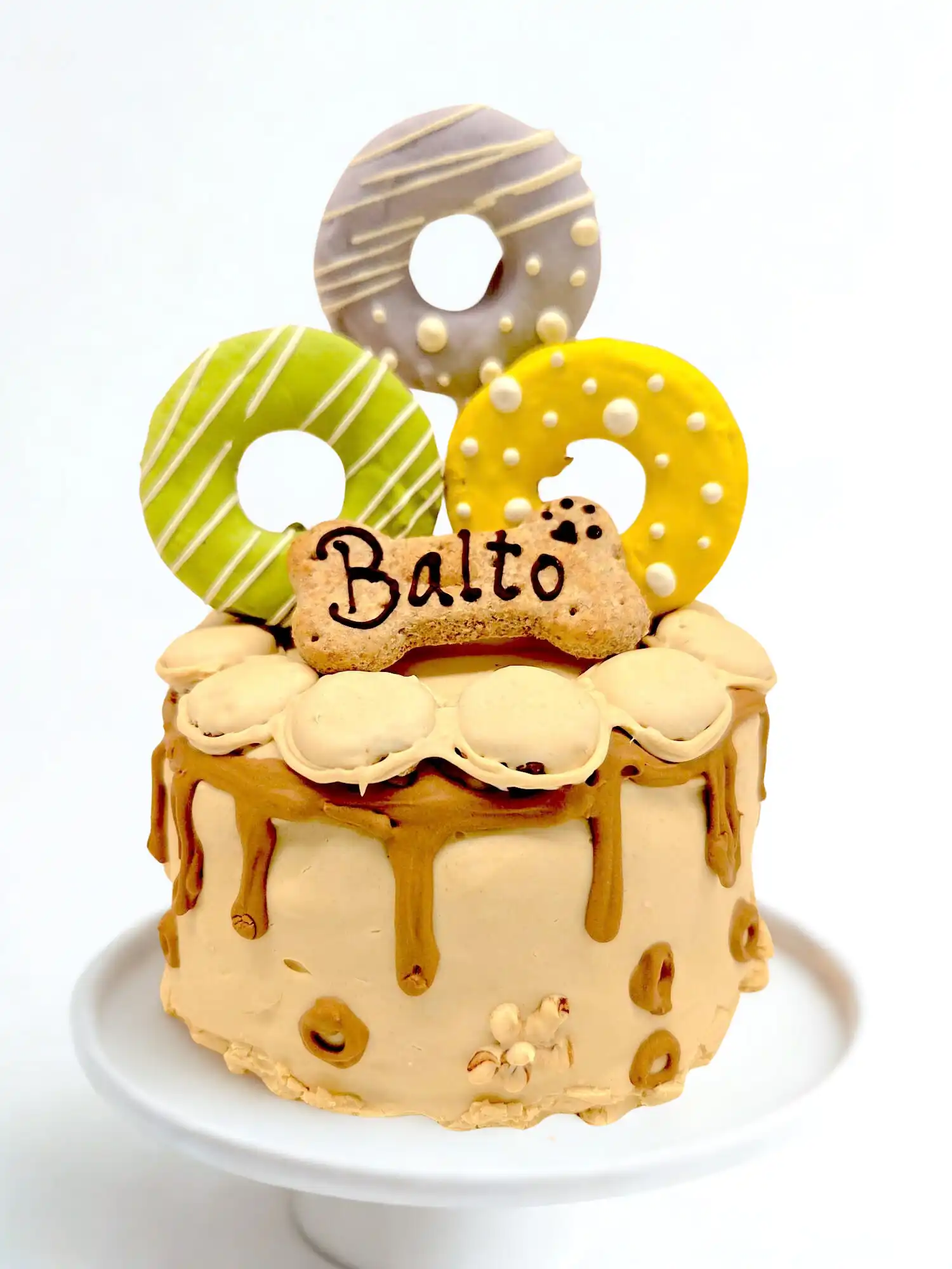 Miguitas Reposteria Perruna Tarta Dognette Mediana Higado Beige - 350 g - Miguitas Reposteria Perruna - Comparador de precios