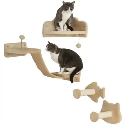 PawHut Estantes para Gato - Beige - PawHut - Comparador de precios