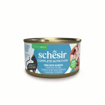 Schesir Complete Nutrition Filete en gelatina 6 x 85 g en latas - Atún con lubina - Schesir - Comparador de precios