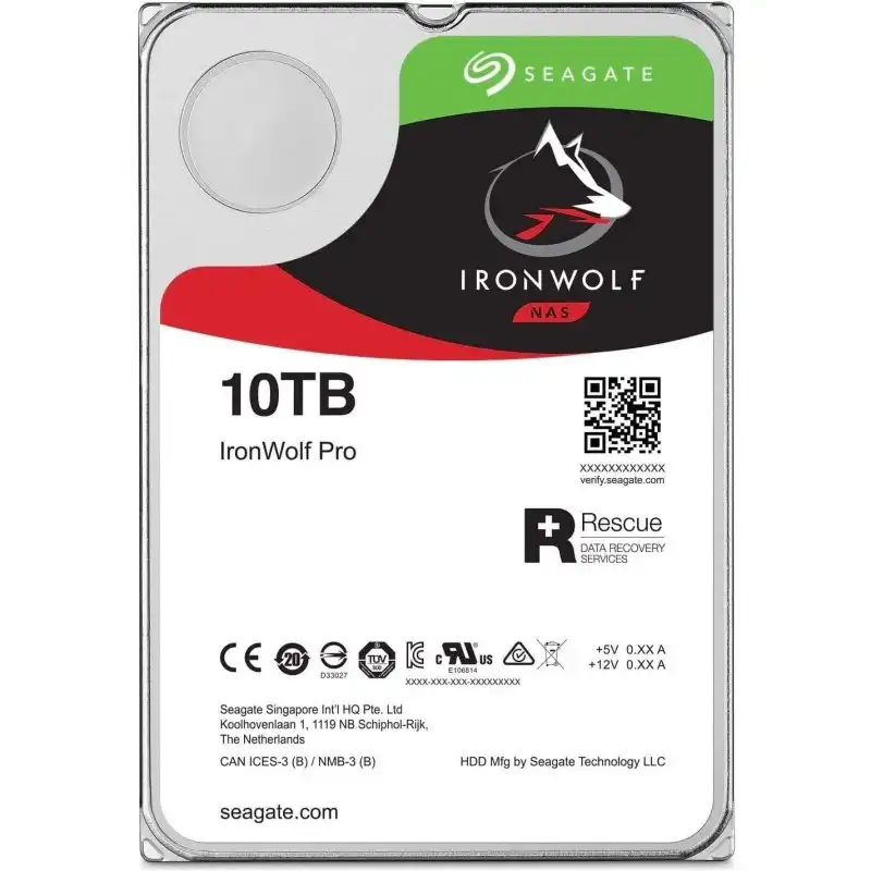 Seagate IronWolf Pro NAS 3.5" 10TB SATA3