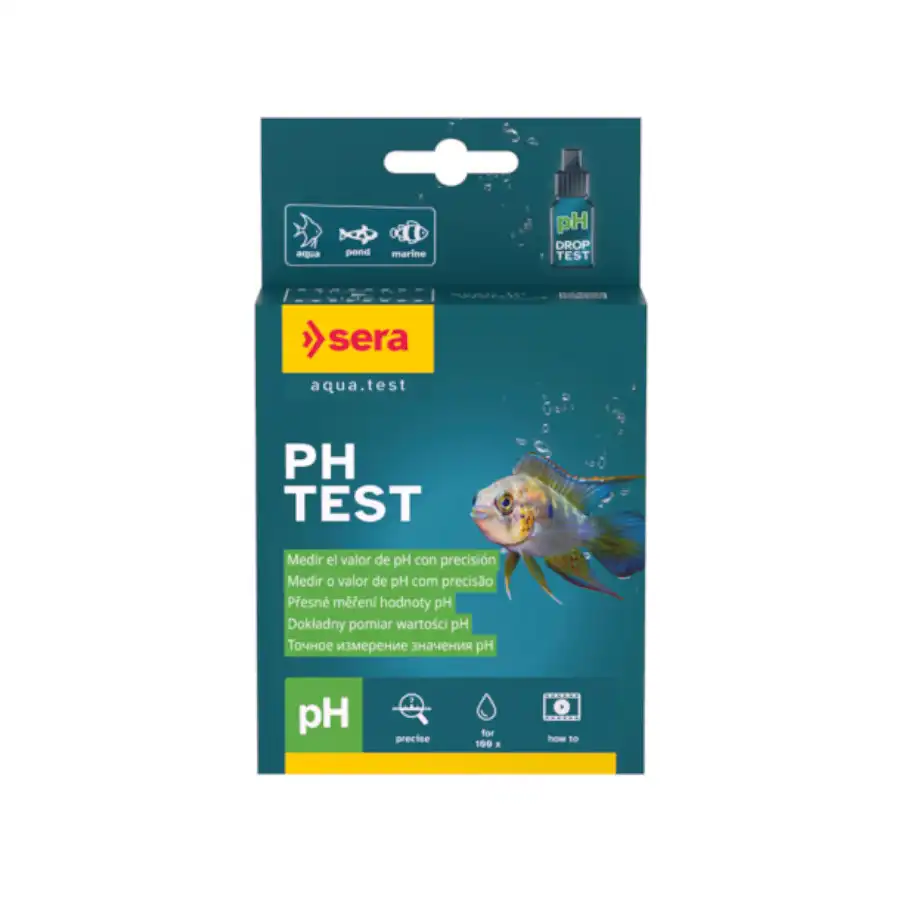 Sera Test de pH para acuarios - 15 ml - Sera - Comparador de precios