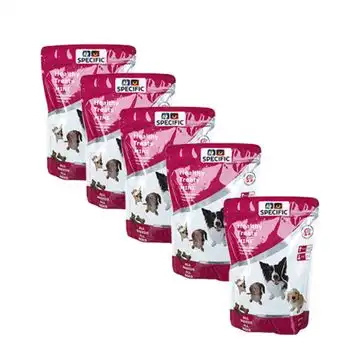 Specific Snacks Para Perros Razas Pequeñas Healthy Treats Mini, Pack 6 Bolsas X 300 Gr