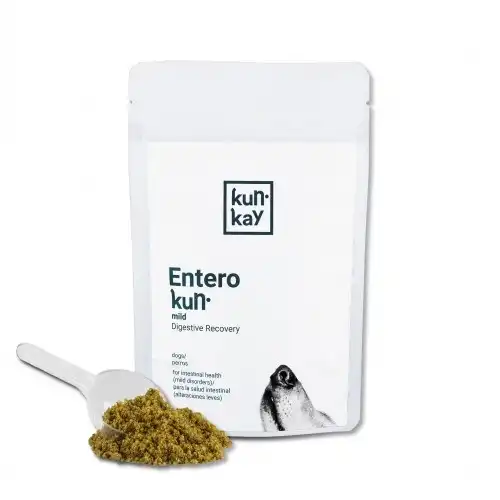 Suplemento Enterokun Mild para la salud intestinal en perros - Kunkay - Comparador de precios