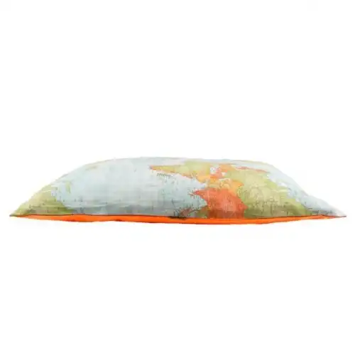 Colchoneta Mapas para perros color Naranja - Thepetlover - Comparador de precios