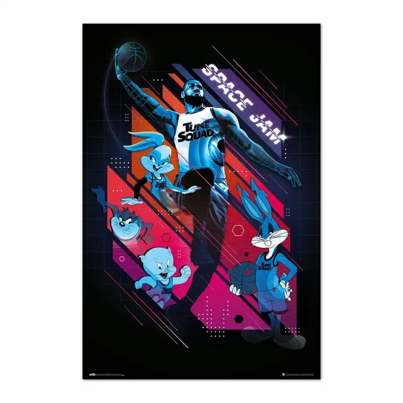 Erik Maxi Póster Space Jam 2 Personajes 91.5x61cm