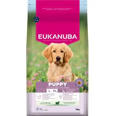Eukanuba Premium Nutrition Puppy Large & Giant Breed cordero y arroz - 3 kg - Eukanuba - Comparador de precios