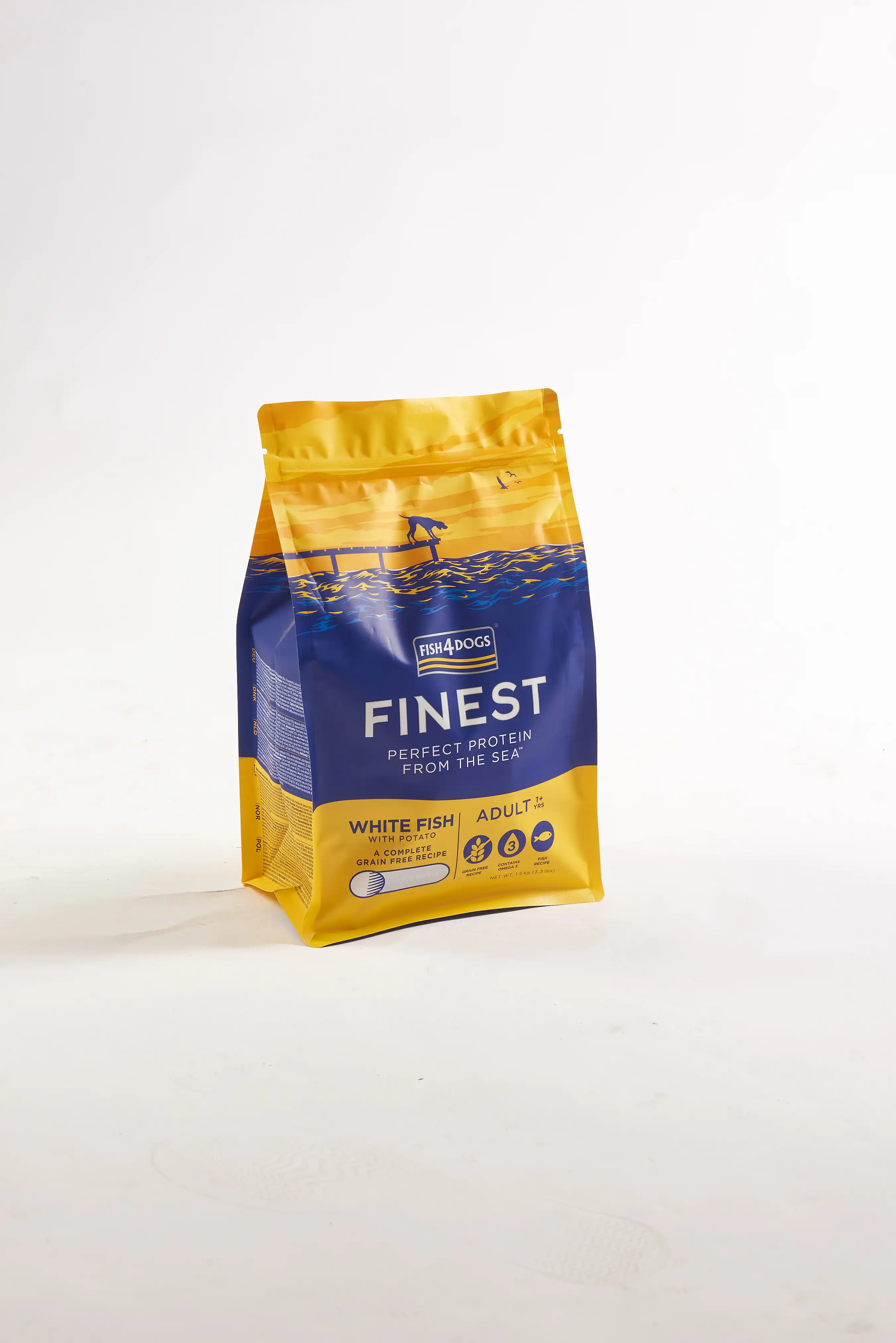 Fish4Dogs Pienso Pescado Blanco y Patata para perros - 12 kg - Fish4Dogs - Comparador de precios