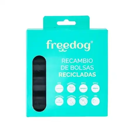 Freedog ECO Bolsas Higiénicas para Perros Color Negro, 120 Bolsas - Freedog - Comparador de precios