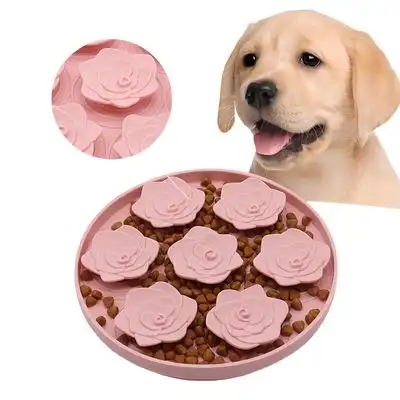 FurryFusion Alfombrilla para lamer con forma de rosa para perros - Artículo 1 - Furry Fusion - Comparador de precios