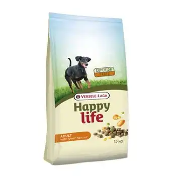 Happy Life Pienso Para Perros Adultos Con Ternera 15 Kgs | Oferta Exclusiva