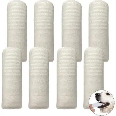 HausPets 8 cepillos de dientes para perros y gatos – Limpiador dental - 8 piezas - HausPets - Comparador de precios