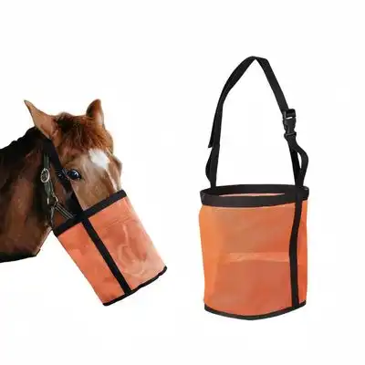 IntiMeg bolsa de pienso para caballos - Naranja - IntiMeg - Comparador de precios