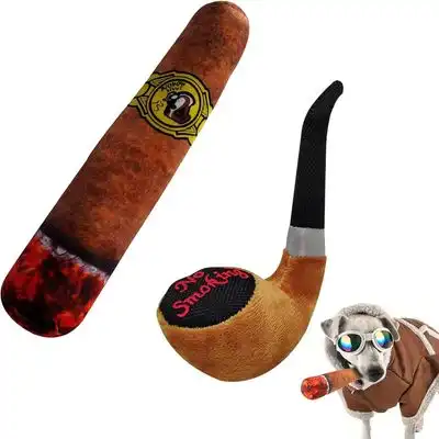 IntiMeg Peluches con forma de cigarrillo para perros - 2 unidades - IntiMeg - Comparador de precios