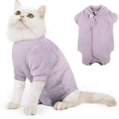 IntiMeg Traje de cuerpo completo para gatos postoperatorio - L - IntiMeg - Comparador de precios