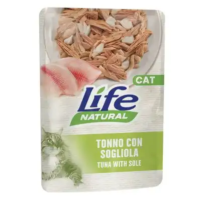 Life Cat Natural Adult 24 x 70 g - Pack Ahorro - Atún con lenguado - Life Cat Natural - Comparador de precios