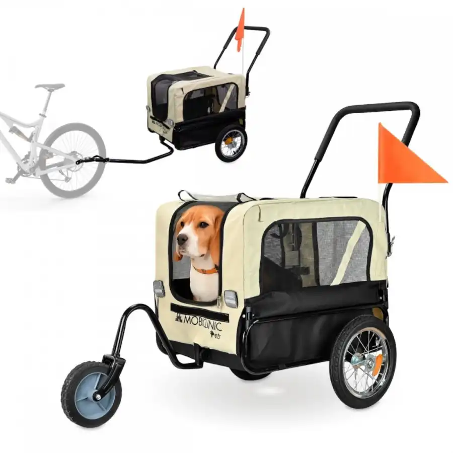 Mobiclinic Remolque Funcional Mod Bark para perros - 123 cm x 67 cm x 100 cm - MOBICLINIC - Comparador de precios