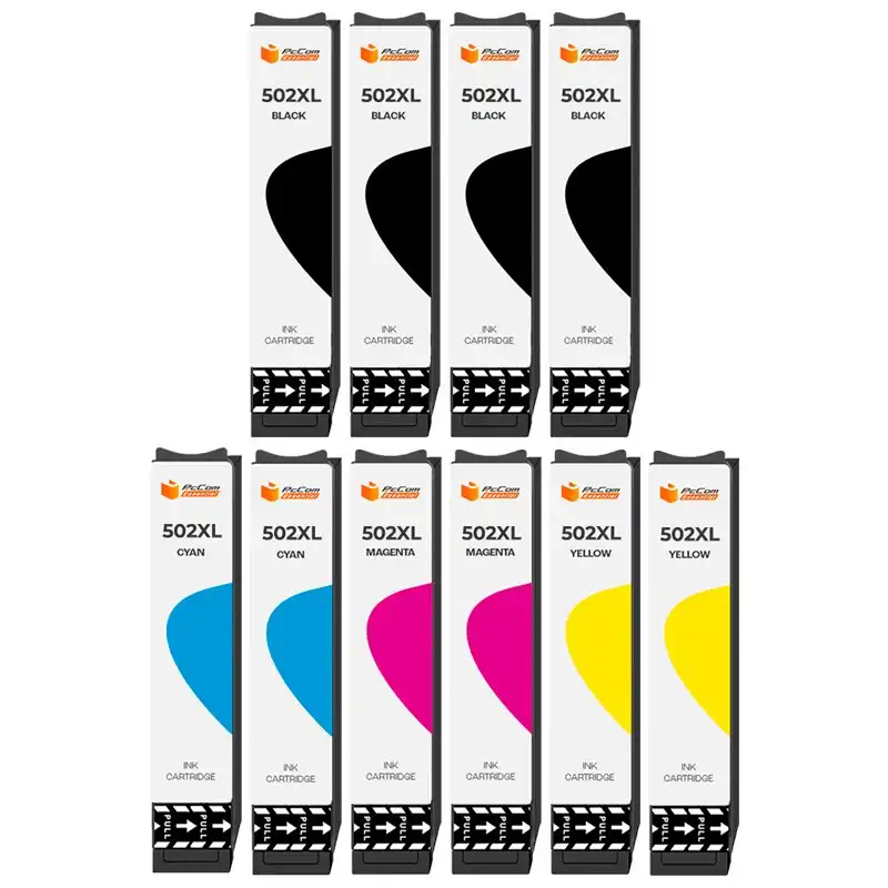 Pccom Essential Cartucho Tinta Compatible Epson 502XL Negro/Cian/Magenta/Amarillo Pack 10