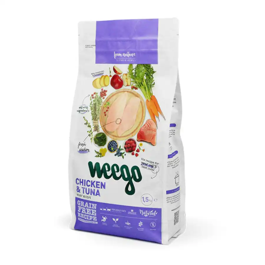 Pienso Adultos Weego sabor Pollo y Atún para gatos - Weego - Comparador de precios