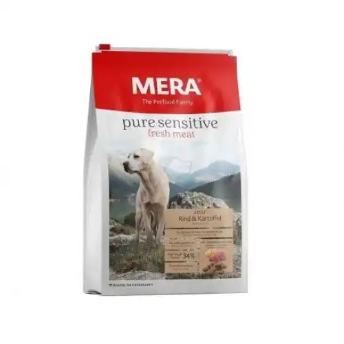Pienso Mera pure sensitive sabor Carne de Res y patatas - Mera - Comparador de precios