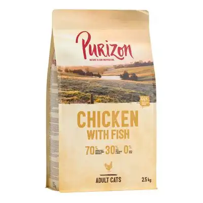 Purizon Adult con pollo y pescado para gatos, sin cereales -  2,5 kg - Purizon - Comparador de precios